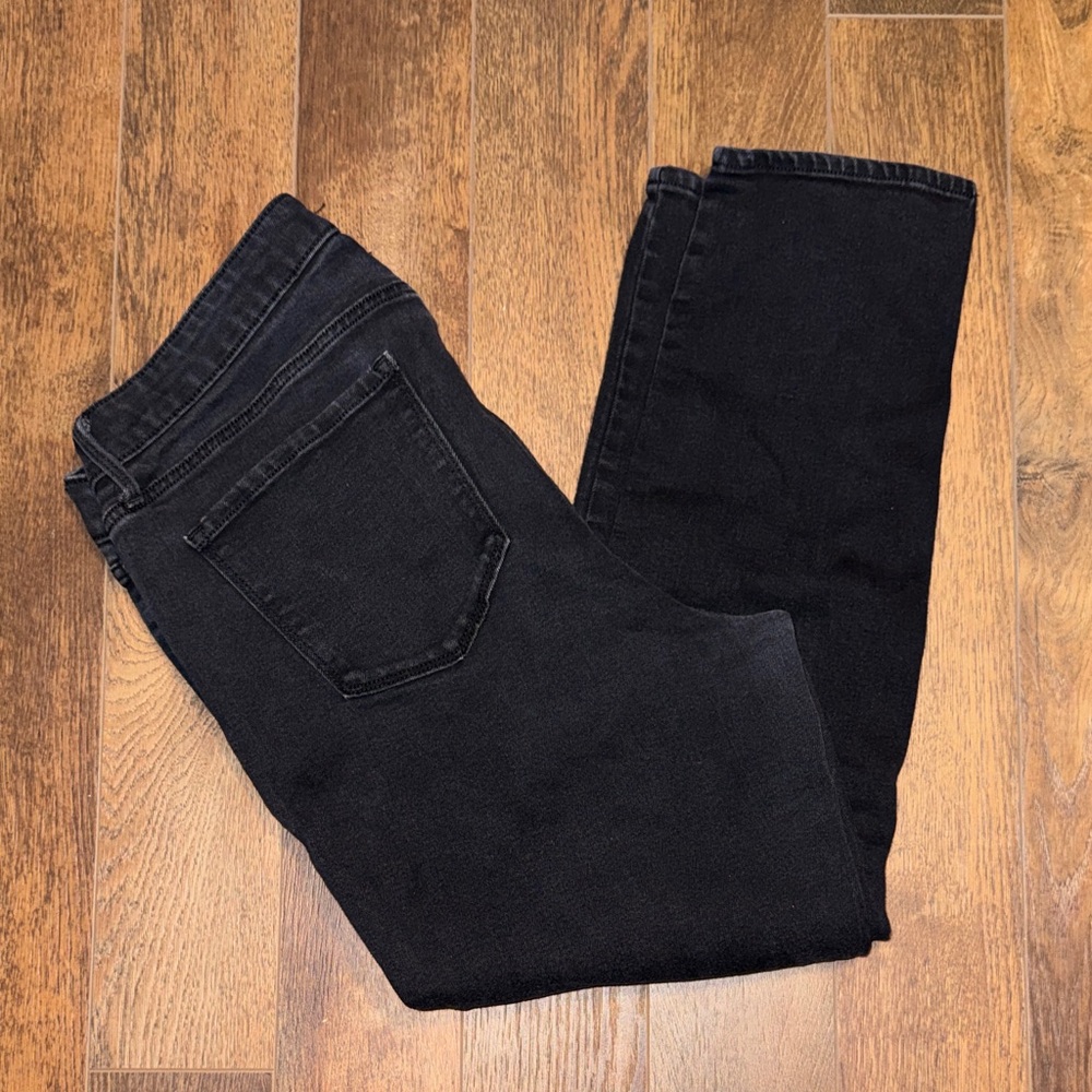 Old Navy Charcoal Straight-Leg Jeans